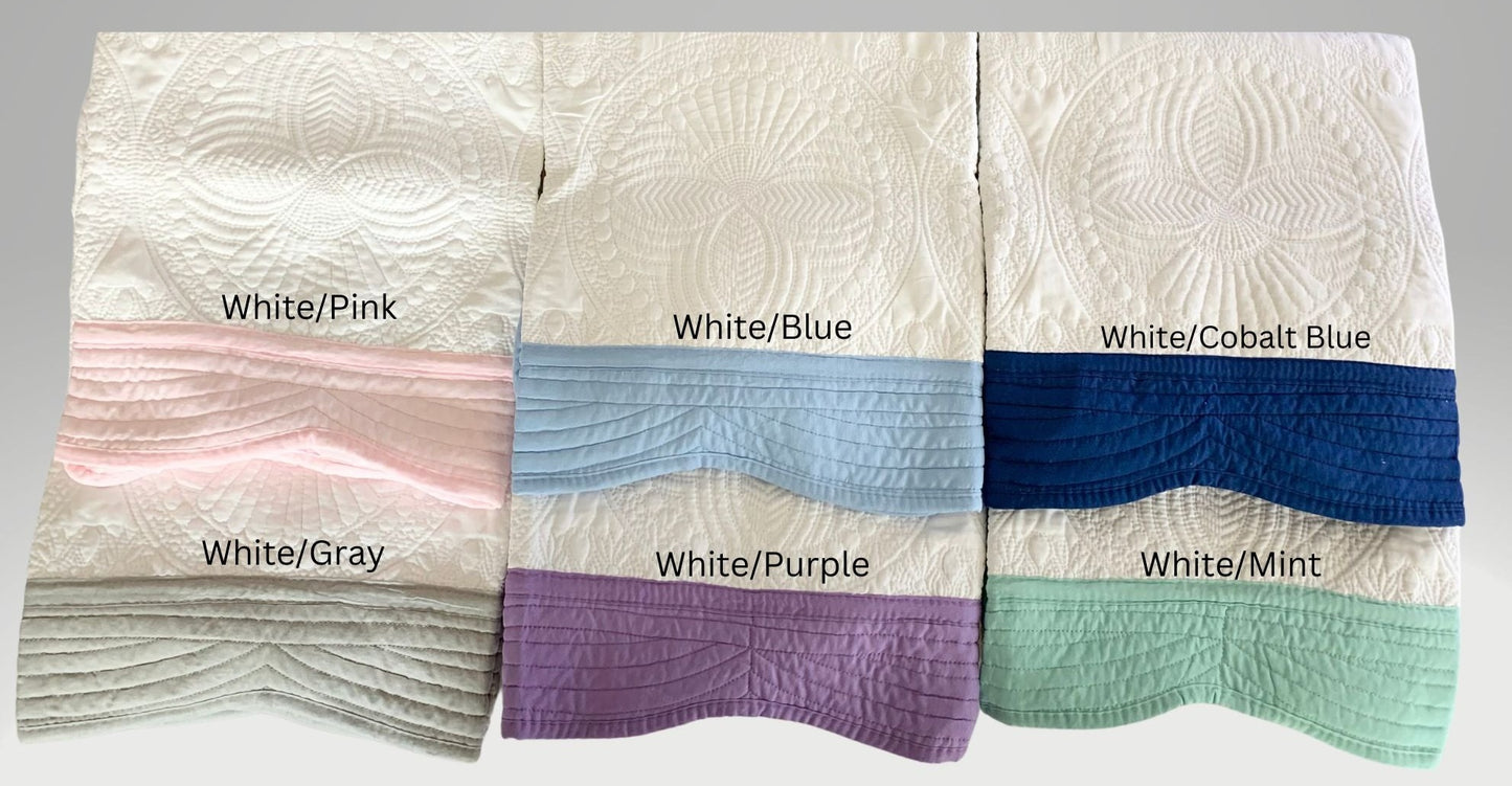 Baby Heirloom Quilt - We Love You To The Moon and Back