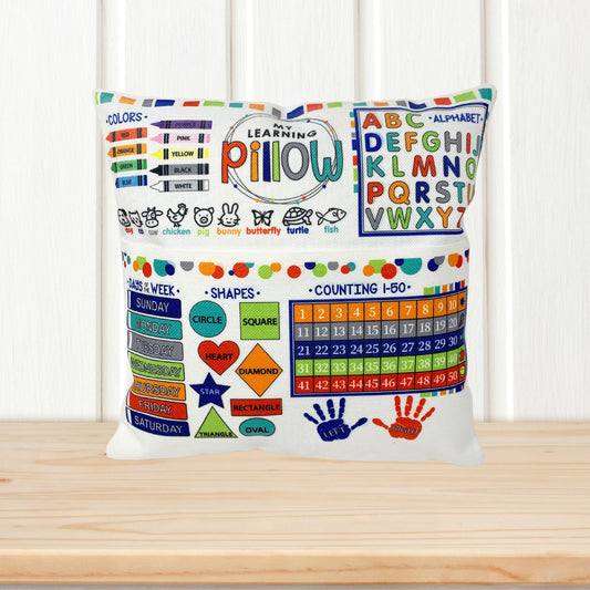 Personalized Learning Pillow For Kids