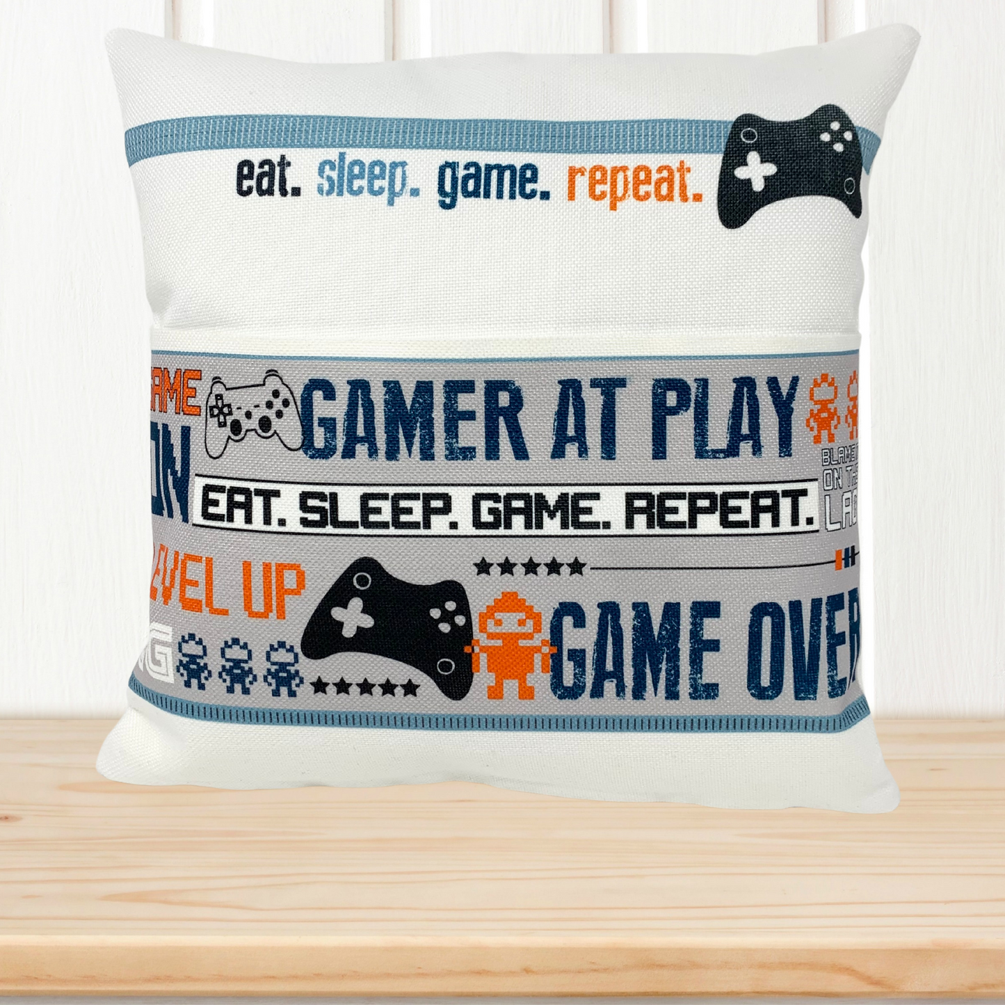 Reading Pocket Pillow - Game On