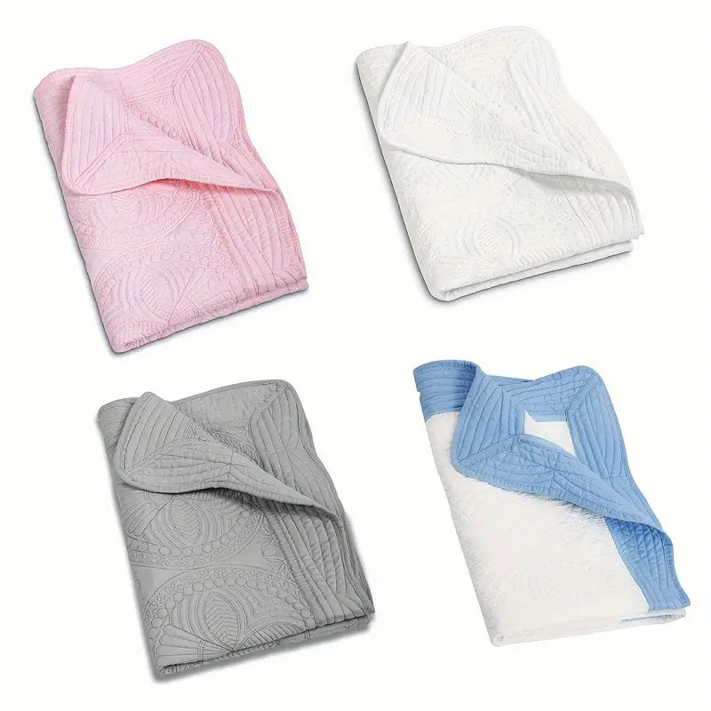 Baby Girl Heirloom Quilt - Your First Breath Took Ours Away