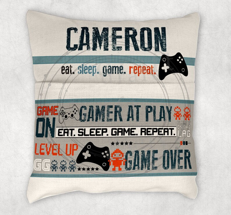 Reading Pocket Pillow - Game On