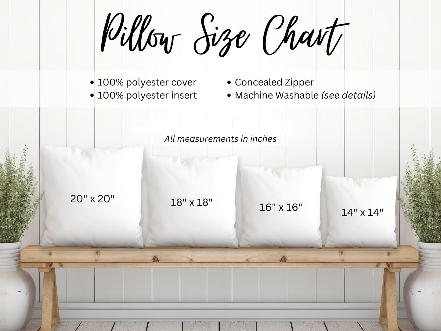 God Says I Am Floral Pillow