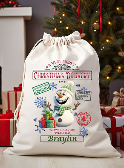 Personalized Santa Sack Full Size