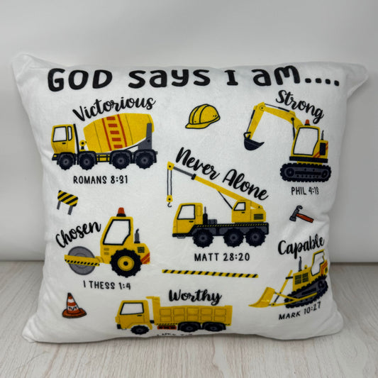 God Says I Am... Pillow