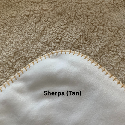 Personalized Baby Boy Train Blanket