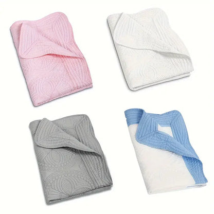 Baby Girl Heirloom Quilt - Your First Breath Took Ours Away